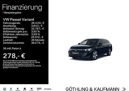 VW Passat Variant Volkswagen 2.0 TDI DSG ELEGANCE*IQ.LIGHT*AHK