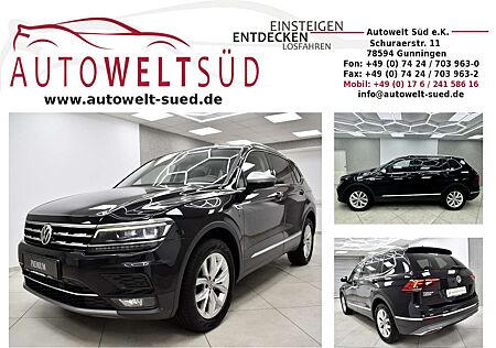 VW Tiguan Allspace Volkswagen 2.0 TDI DSG 4M Highline ActInfo ACC AHK Navi