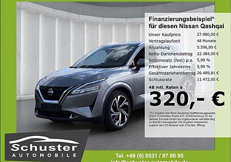 Nissan Qashqai Tekna+ 4x4 1.3*Xtro AHK 360°Ka Panodach