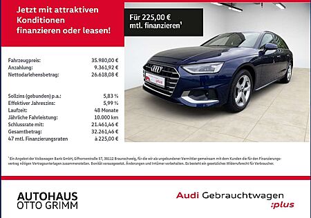 Audi A4 Avant 35 TFSI advanced Leder
