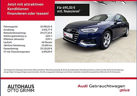 Audi A4 Avant 35 TFSI advanced Leder