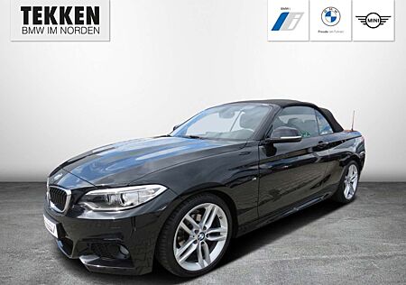 BMW 218 d M Sport Cabrio Autom. Navi Leder Memory Sitze So