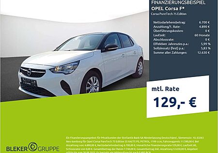 Opel Corsa PureTech 75 Edition