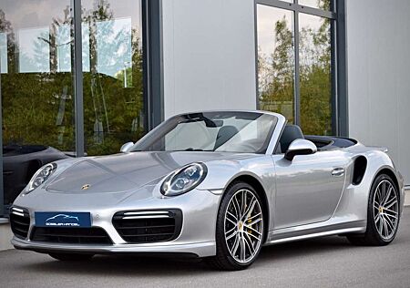 Porsche 991 911 TURBO CABRIO GT-SILBER APPROVED LIFT PCCB