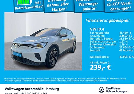 VW ID.4 Volkswagen Pro mit Infotainment-Paket AHK Massagesitz