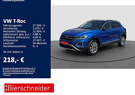 VW T-Roc Volkswagen 1.5 TSI DSG Style 18 AHK LED NAVI CAM