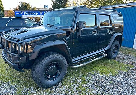 Hummer H2 schwarz viele Extras viel erneuert vor kurzem