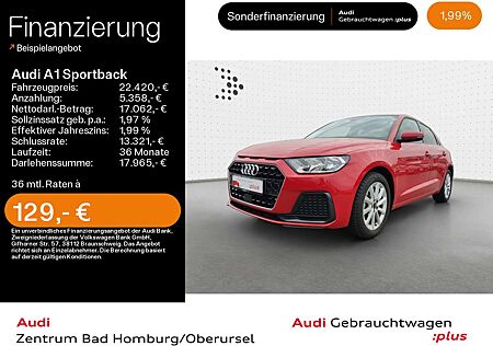 Audi A1 Advanced 25 TFSI*Alu*PDC* Conne
