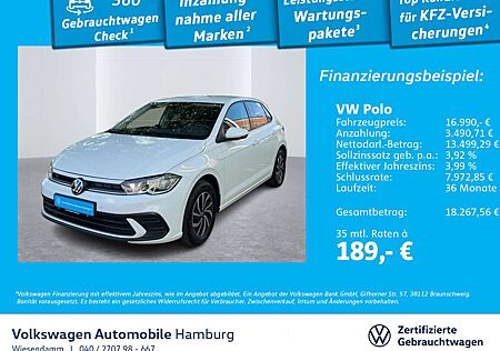 VW Polo Volkswagen 1.0 Life KAMERA/LED/SITZHZG.