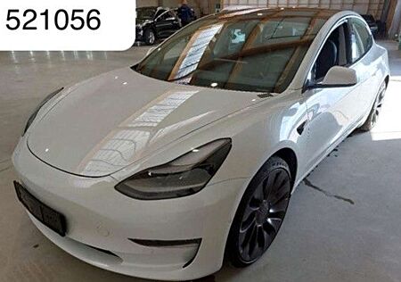 Tesla Model 3 Performance Dual AWD 20" Glasd Autopilot