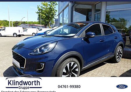 Ford Puma 1.0EcoBoost MHEV Aut. TITANIUM RFK,GJR,LED