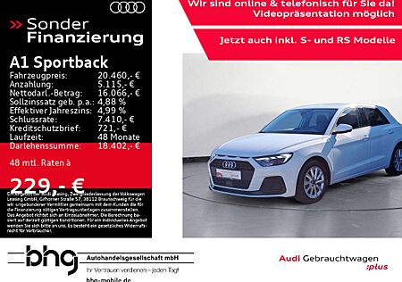 Audi A1 25TFSI advanced PlusPaket Optik LED