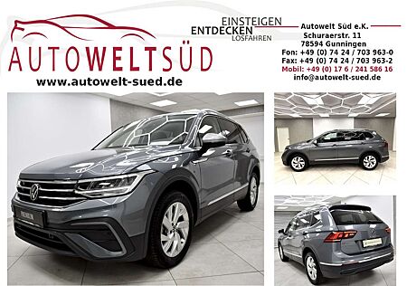 VW Tiguan Allspace Volkswagen 2.0 TDI DSG Life 7Sitzer RCam LED AHK