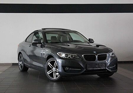 BMW 218 d Coupé Sport Line, Sportsitze, Leder Aut.