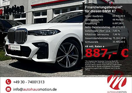 BMW X7 xDrive 40d M Sport PANO LUFT HUD 360° 7-Sitzer LED