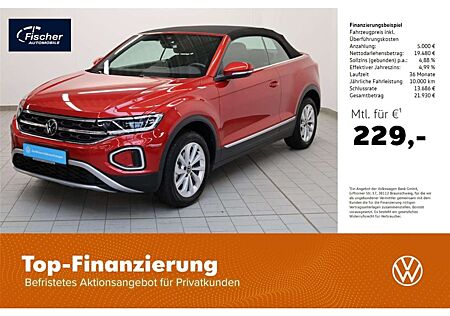 VW T-Roc Volkswagen Cabriolet 1.0 TSI Style 6-Gg. LED/SH/Klima