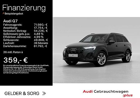 Audi Q7 50 TDI quattro S line AHK*Matrix*360°*Air*HuD