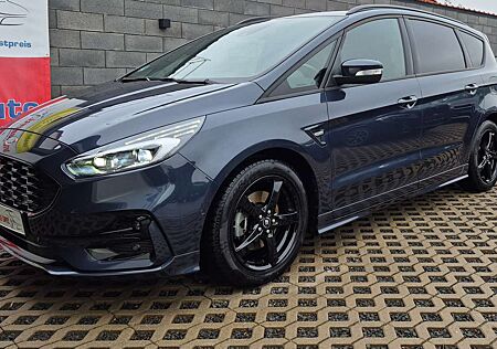 Ford S-Max Hybrid ST-Line*1.HAND*AHK*8-FACH ALU*ACC*SHZ*LEDER