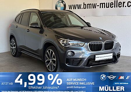 BMW X1 sDrive18i DKG Sport Line LED+/NAVI/DAB/TEMPO LED+/