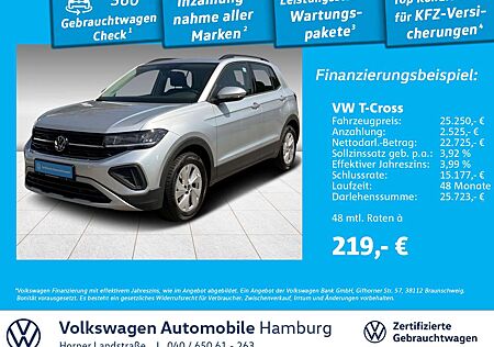VW T-Cross Volkswagen 1.0 TSI DSG Life PDC Klima Navi Sitzhzg
