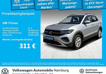 VW T-Cross Volkswagen 1.0 TSI DSG Life PDC Klima Navi Sitzhzg