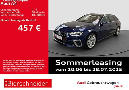 Audi A4 Av 40 TDI qu 2x S-Line AHK MATRIX HuD CAM 5J.