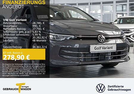 VW Golf Variant Volkswagen 1.5eTSI DSG STYLE AHK PANO NAVI
