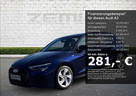 Audi A3 Sportback 35 TFSI S tronic S line Navi digitales C