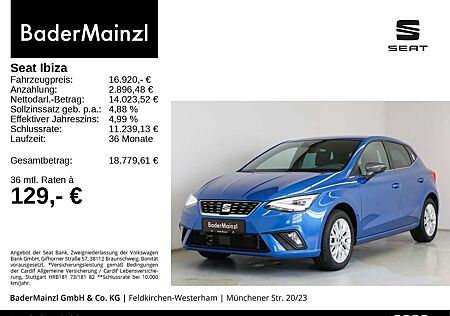 Seat Ibiza 1.0 TSI Xcellence ACC SHZ CarPlay Kam.
