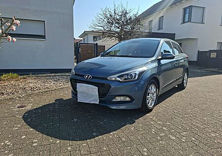 Hyundai i20 blue 1.0 T-GDI Passion
