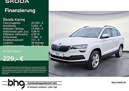 Skoda Karoq 1.5 TSI Sitzheizung AHK Klima GRA DAB+