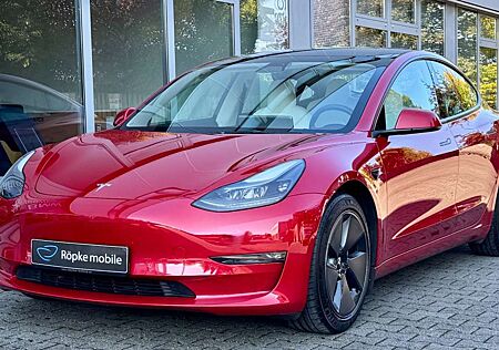 Tesla Model 3 Long Range Red Multi Innen Weiss FSD