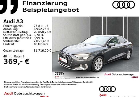 Audi A3 Lim. 35 TFSI S line int. S tronic *PANO*HuD*