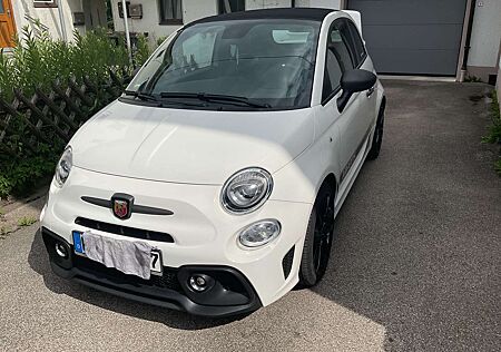 Fiat 595 Abarth Cabriolet Akrapovic Auspuff Borbet Alu schwarz