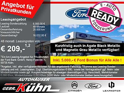 Ford Capri 58kWh RWD Style - Head-up, Parkass., 360° Kamera