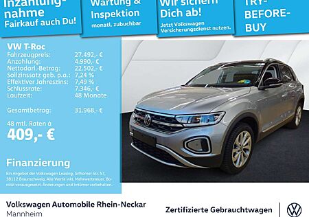 VW T-Roc Volkswagen 1.5 TSI Style DSG Navi AHK LED uvm