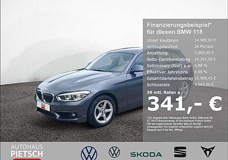 BMW 118 d Advantage LED AHK PDC Leder Klima
