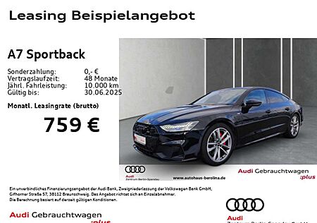 Audi A7 55 TFSIe qu. S line*B&O*HuD*MATRIX*