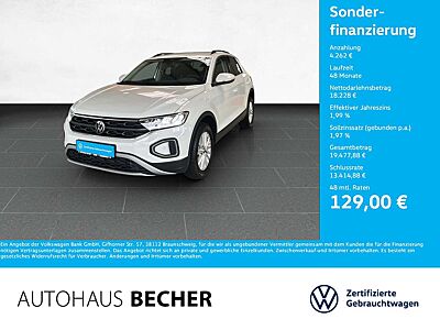 Volkswagen T-Roc Life 1.0 TSI 6-Gang /Sitzhz/LED/CarPlay