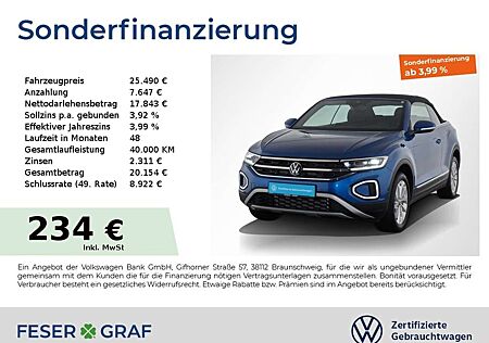 VW T-Roc Volkswagen 1.0 TSI Style LED PARKASSIST KAMERA SHZ