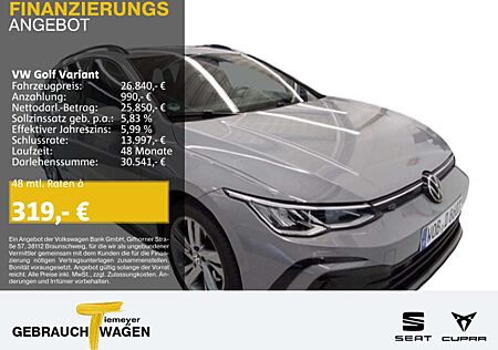 VW Golf Variant Volkswagen 2.0 TDI DSG R-LINE ST.HEIZ NAVI ASS