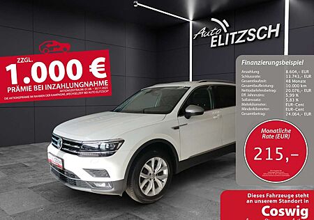 VW Tiguan Allspace Volkswagen Highline 4M TDI DSG LED ACC AHK SHZ PDC Navi