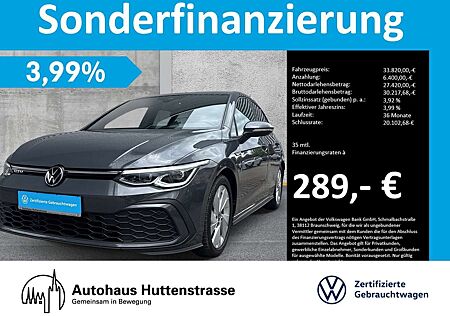 VW Golf Volkswagen VIII GTD DSG LEDER STANDHZG AHK 19"