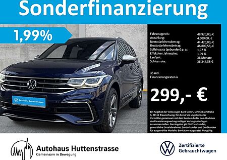 VW Tiguan Allspace Volkswagen 2.0 TDI DSG 4M R-Line UPE74 LEDER PANO STANDHZG