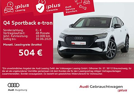Audi Q4 e-tron Q4 Sportback 45e-tron 82kW/h S line*Wärmep*8fach