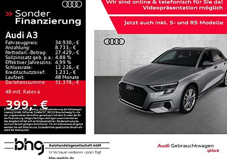 Audi A3 40 TFSIe Sportback S tronic advanced