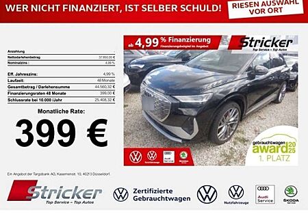 Audi Q4 e-tron 45 S-Line 399,-ohne Anzahlung Leder Matrix Kamera
