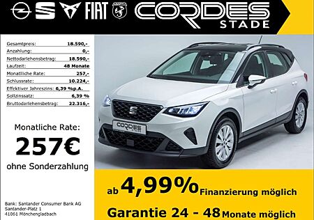 Seat Arona Style 1.0 TSI PDC LED Kamera Allwetter Carplay Alu