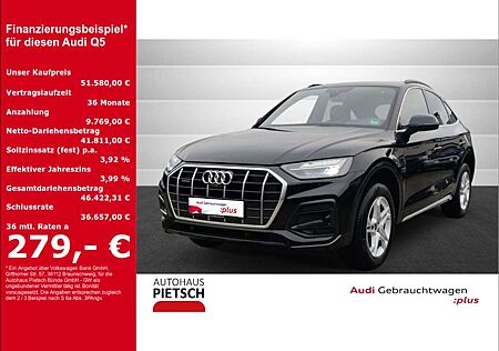 Audi Q5 Sportback 40 TDI AHK ACC Pano Totwinkel 360°