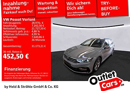 VW Passat Variant Volkswagen R-Line Exterieur 2.0 TDI DSG PANO